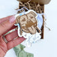 Staffordshire bull terrier dog ornament