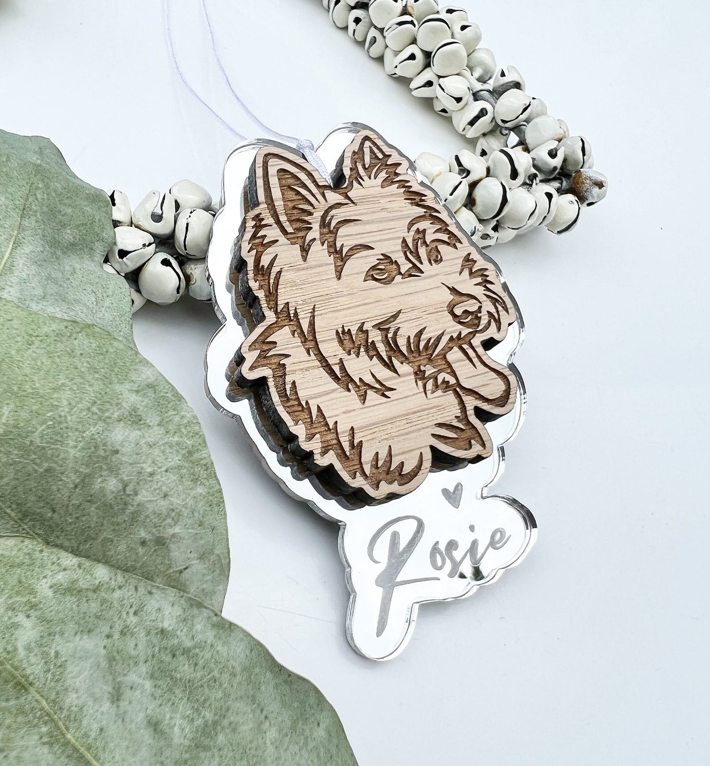 Westie dog ornament