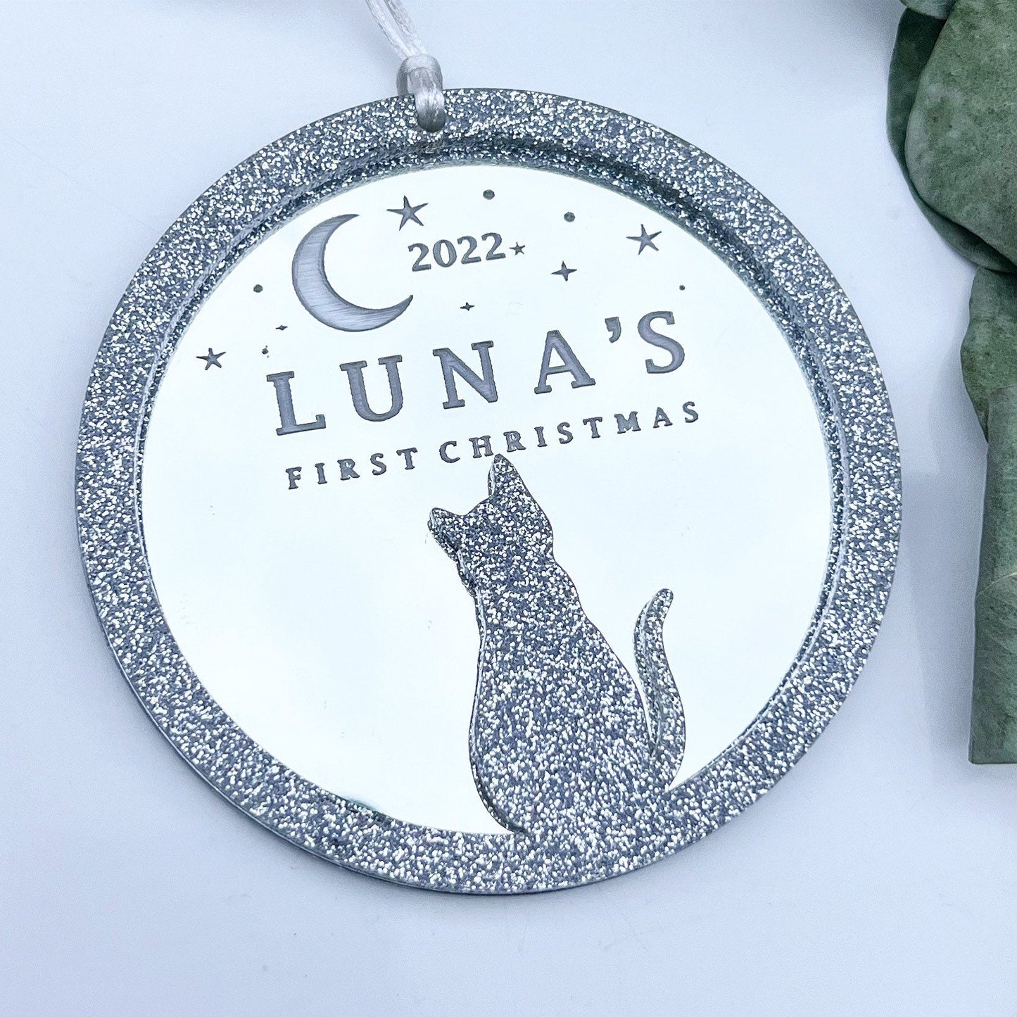 Cats 1st Christmas ornament