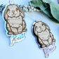 Lop-eared bunny ornament