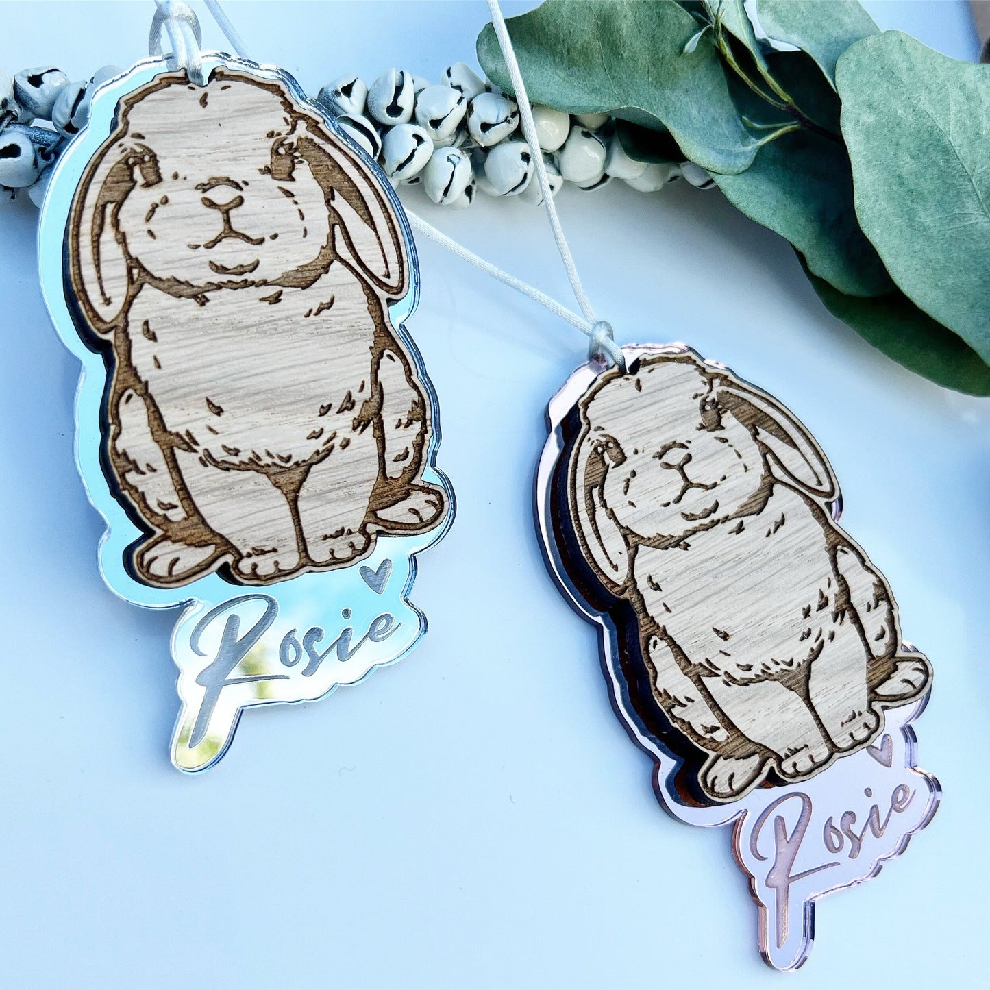 Lop-eared bunny ornament