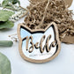 Cat Christmas bauble