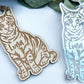 Tabby cat decoration