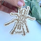 Personalised tarantula Christmas decoration, Custom tarantula Christmas ornament, Tarantula Christmas bauble, Tarantula lover gift, Spider