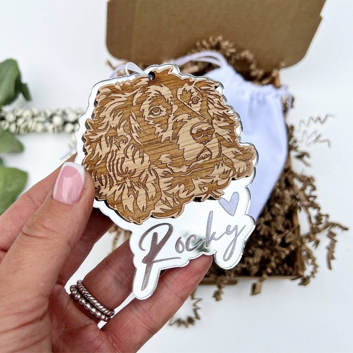 Spaniel dog ornaments