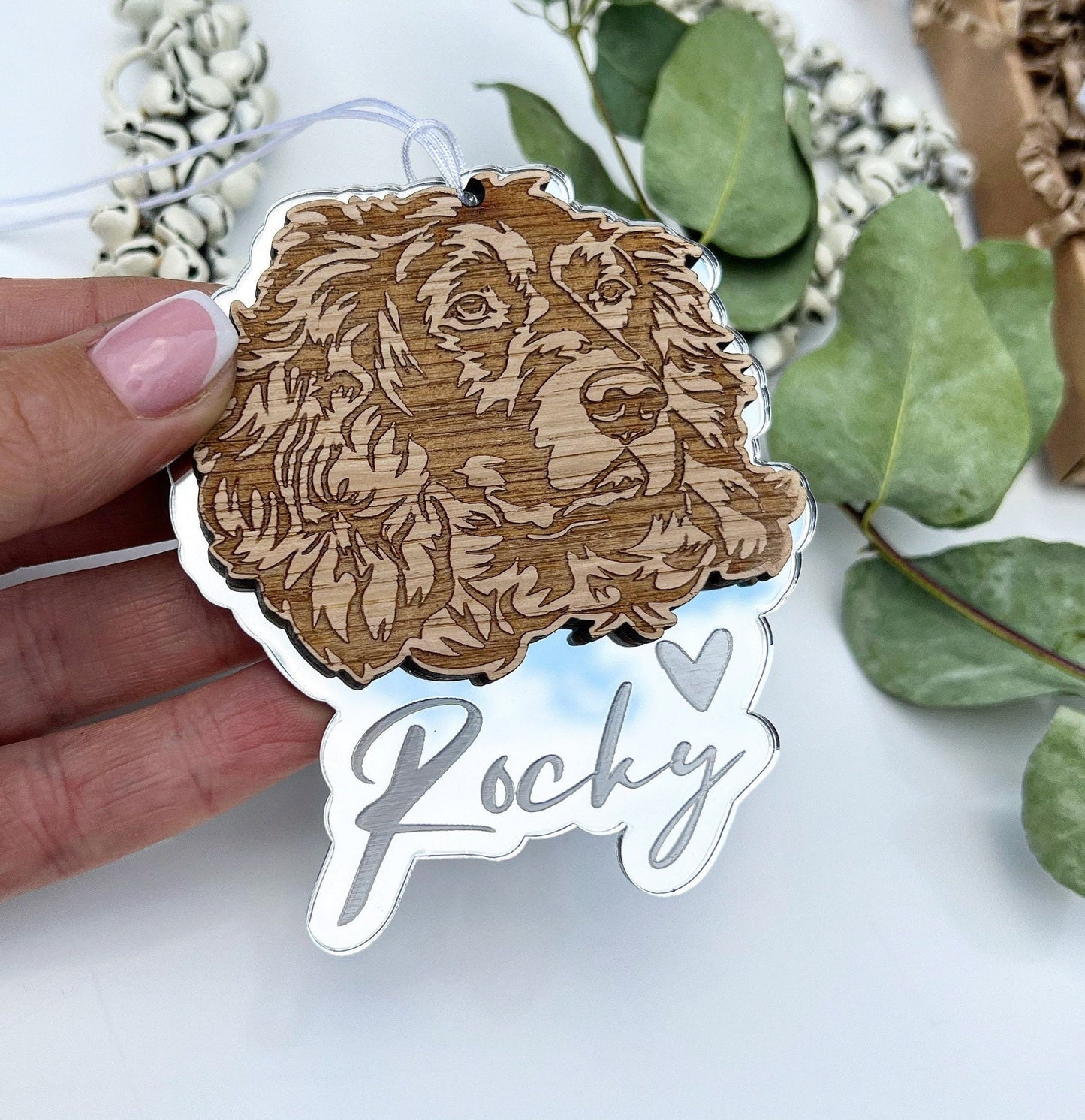Spaniel dog ornaments