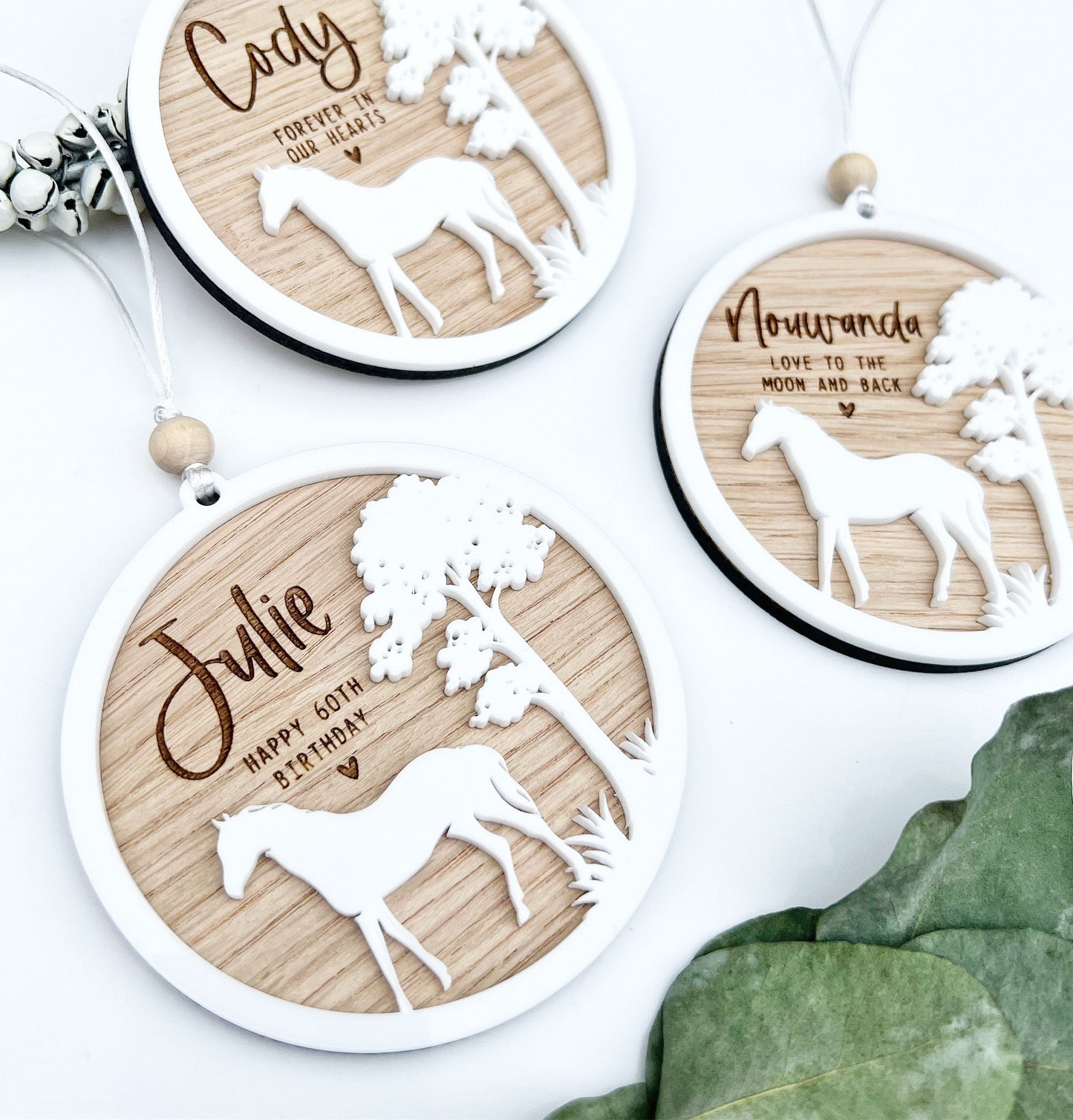 Rainbow Bridge Horse Gift | Horse Loss Sympathy 3D Ornament | Horse Memorial Gift | Horse Loss Gift | Horse Lover Gift | Pet Memorial Gift