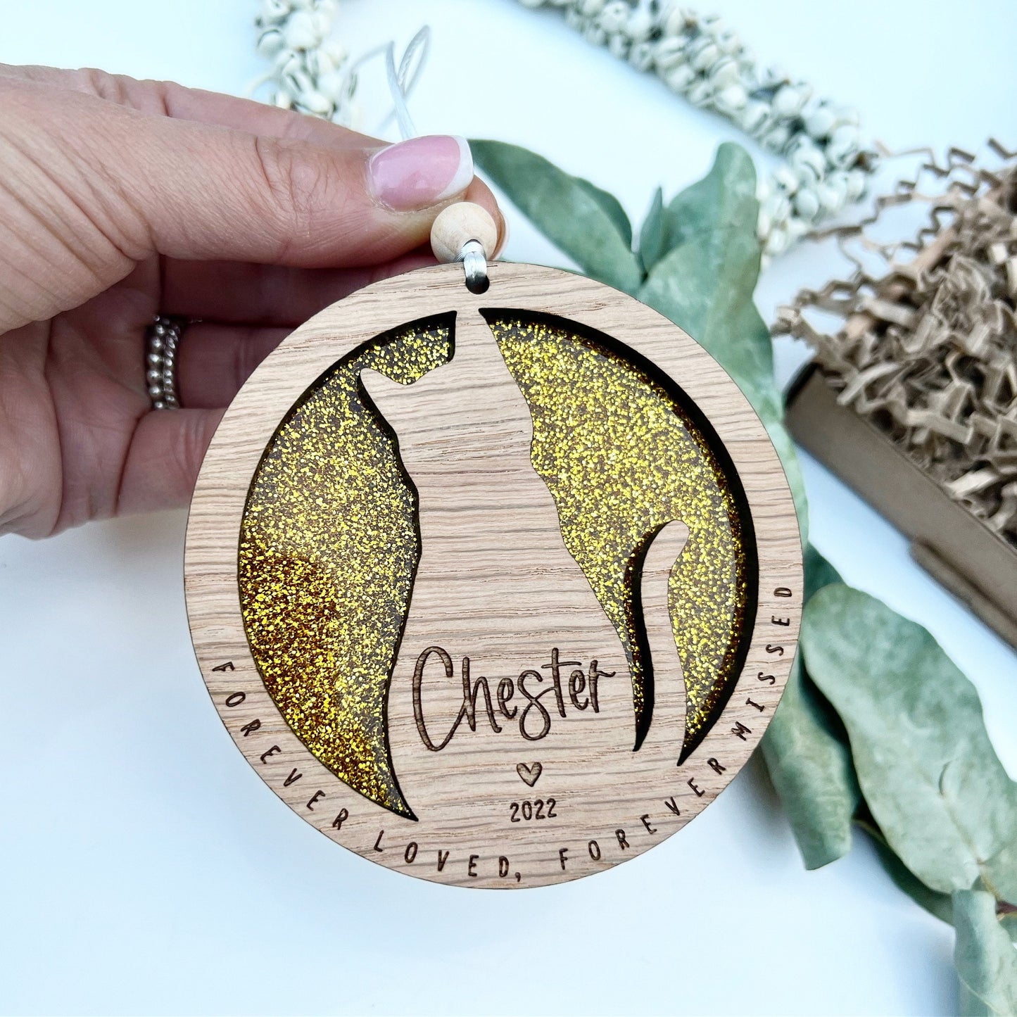 Personalised cat memorial gift, Cat Christmas decoration, Cat Christmas ornament, Cat Christmas bauble, Cat Christmas memorial decoration