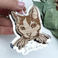 Tuxedo cat ornament