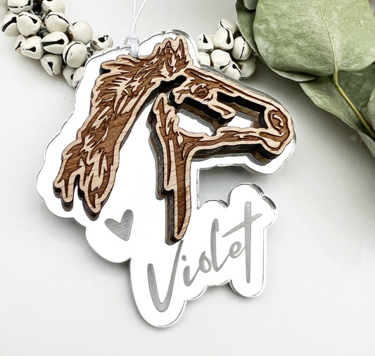 Horse ornament