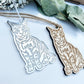 Tabby cat decoration