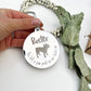 Personalised dog Christmas memorial decoration  with over 100+ dog breeds to choose from, Dog memorial ornament, You left a pawprint on our