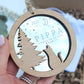 Christmas cat memorial ornament