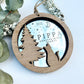 Christmas cat memorial ornament