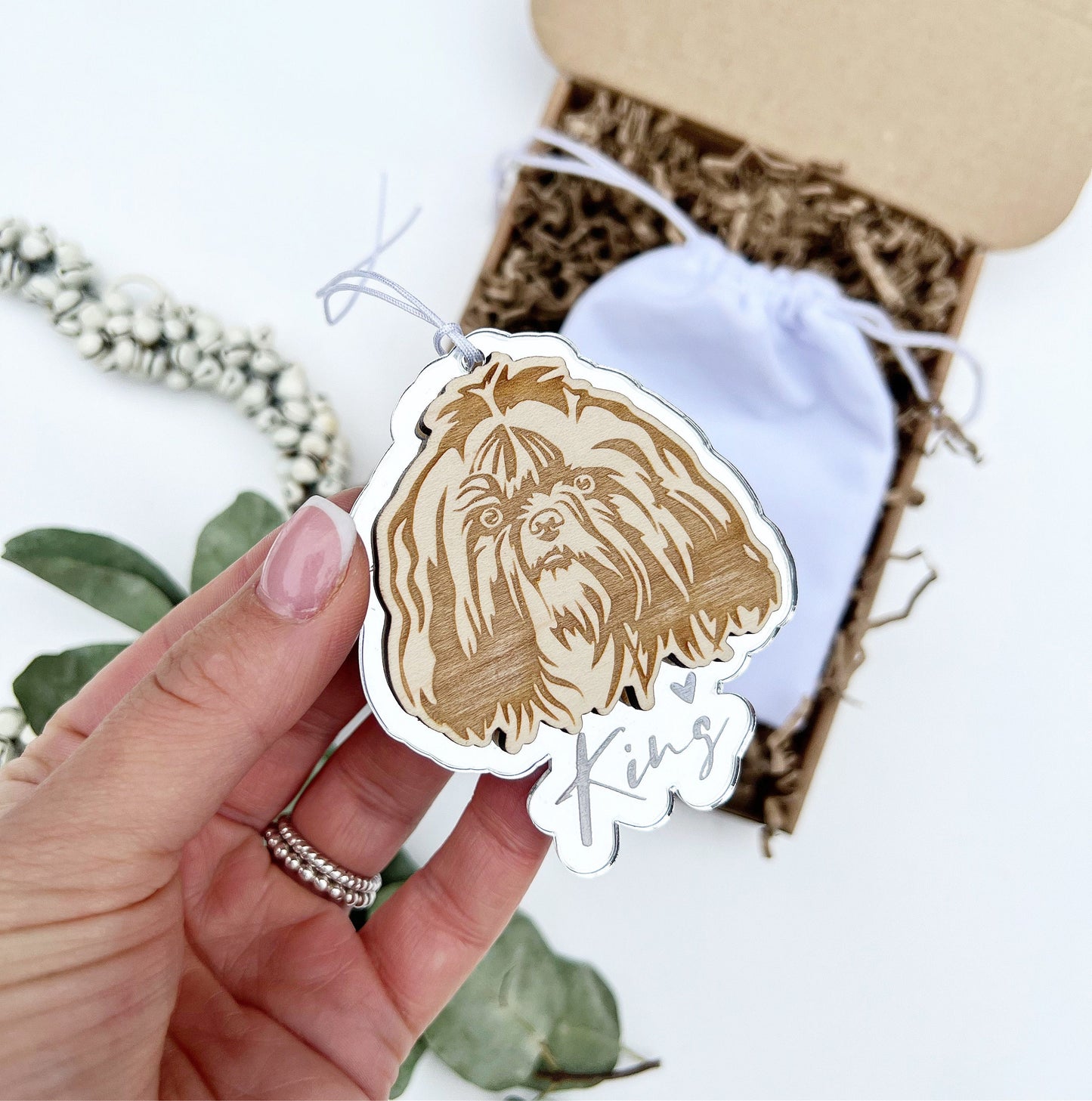 Shih Tzu dog ornament