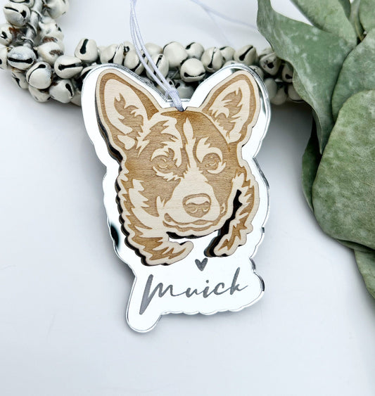 Pembroke welsh corgi dog ornament