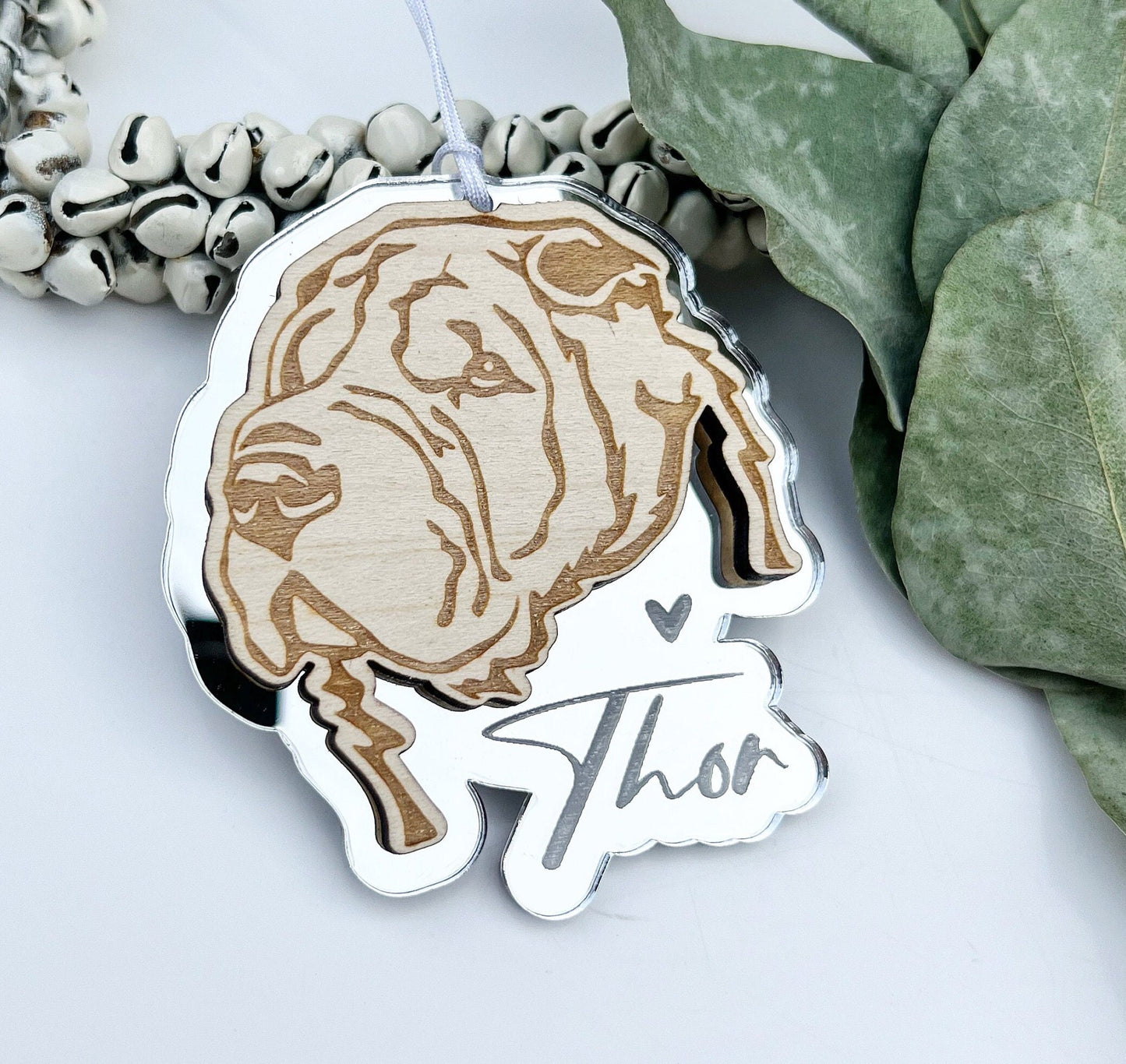 Shar Pei dog ornament