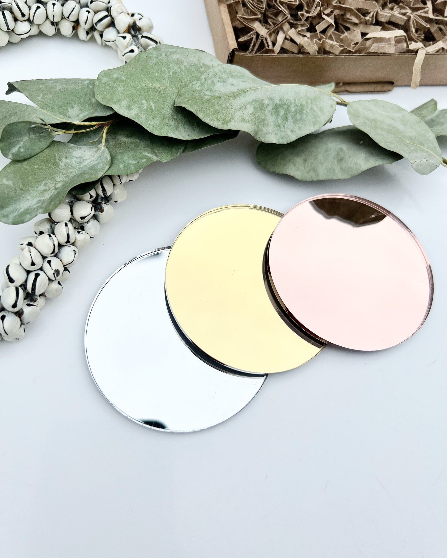 Paw Mirrored Christmas decoration