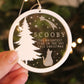 Pet memorial Christmas ornament, Suitable for all pets, Pet sympathy gift, Pet memorial decoration, Pet keepsake, Pet remembrance gift