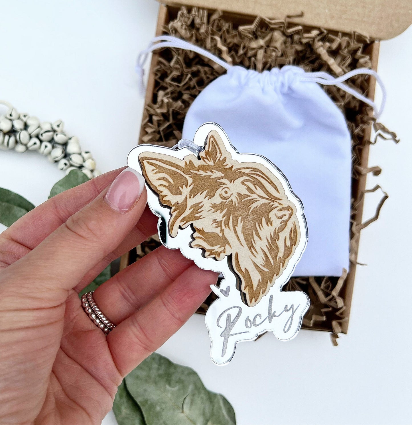 Scottie dog ornament