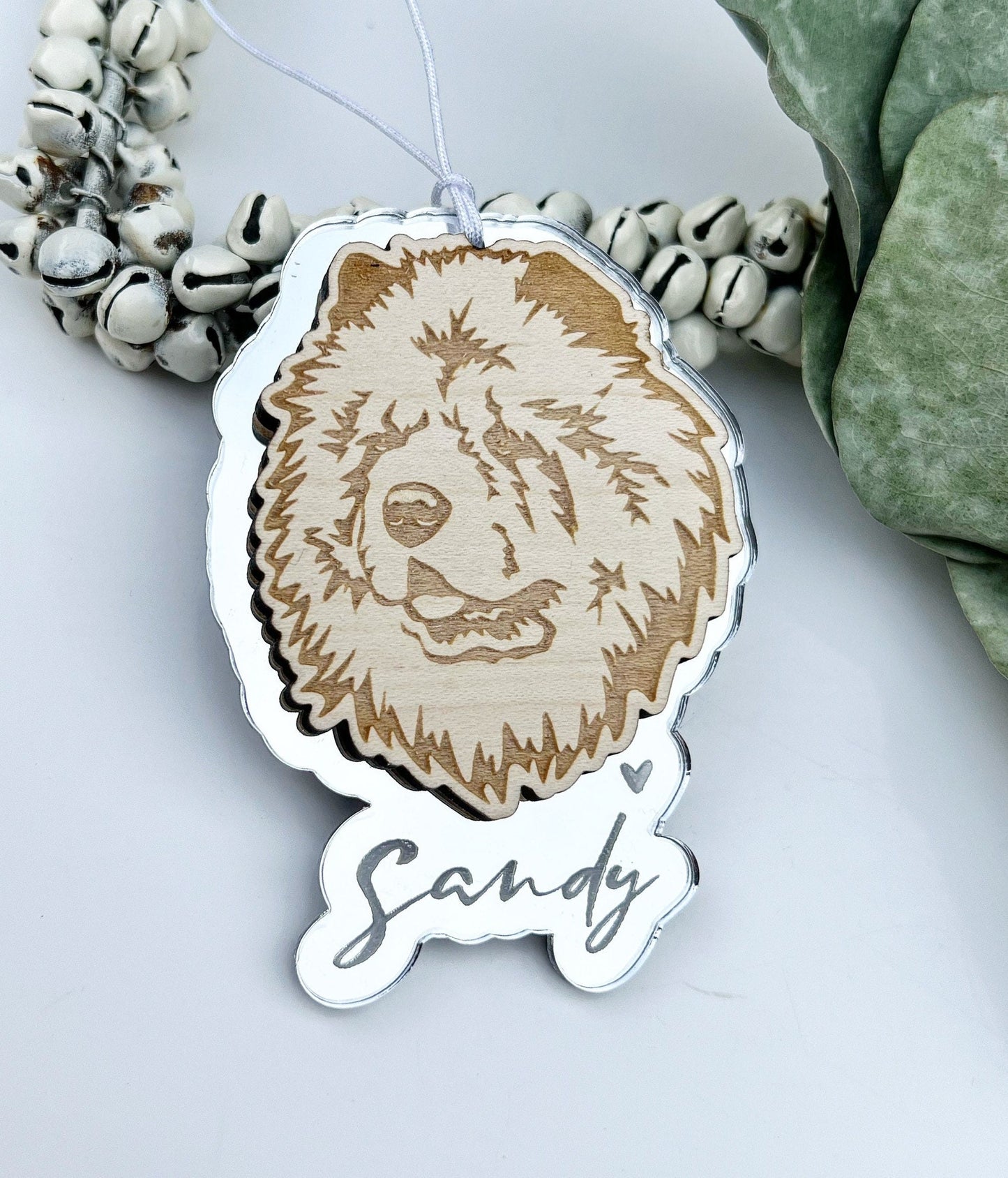 Chow chow dog ornament