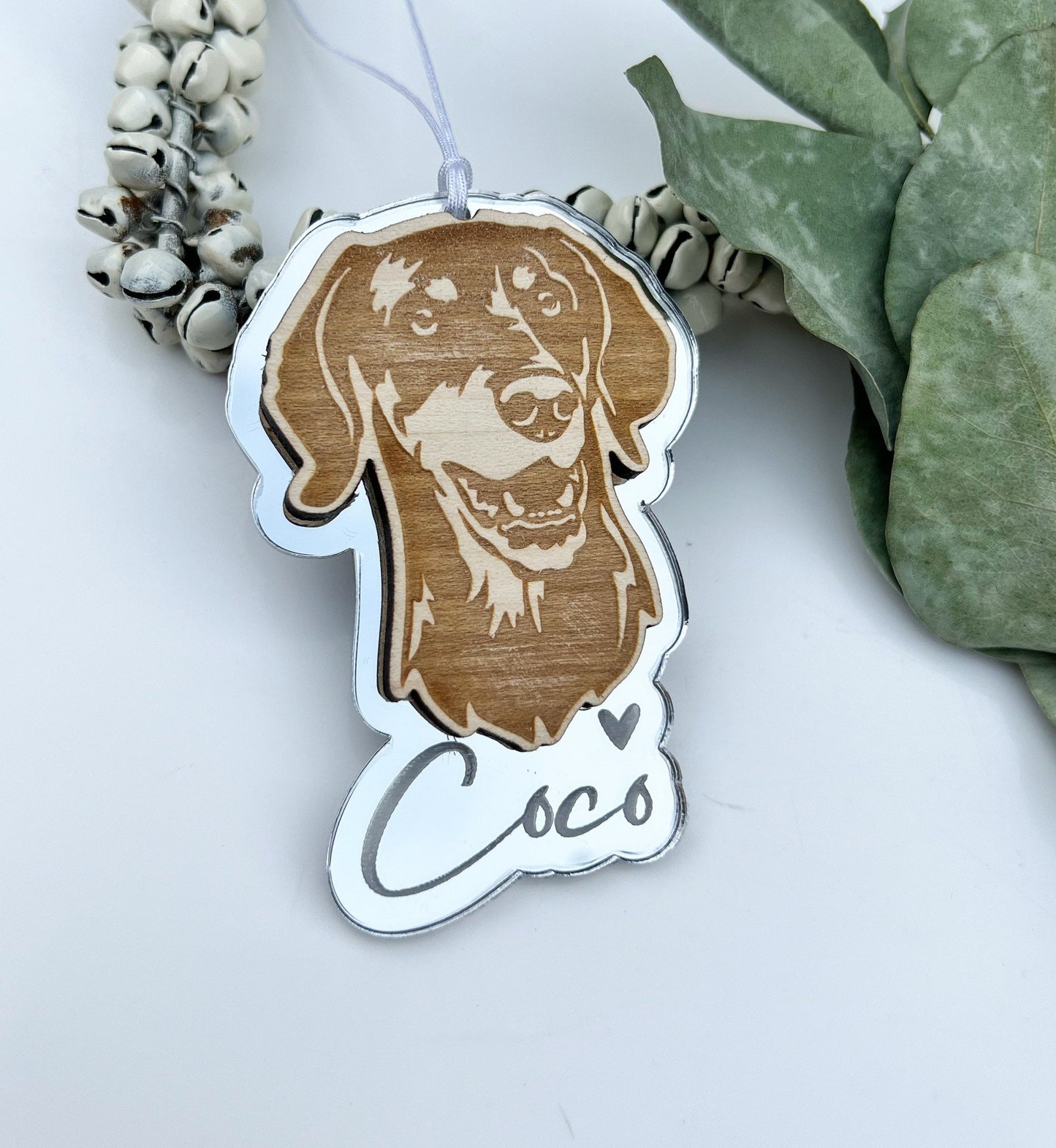 Doberman dog ornament