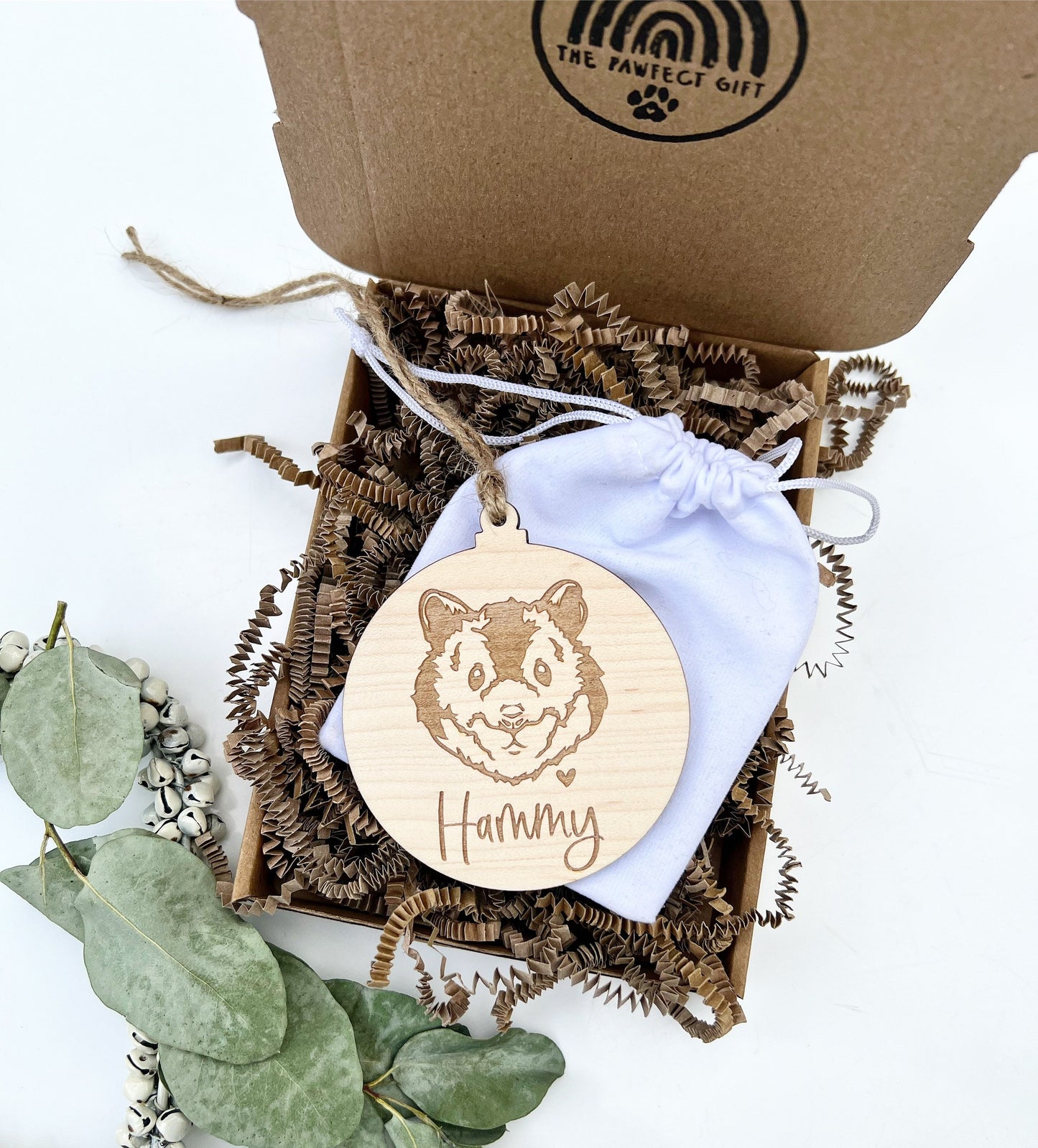 Hamster keepsake ornament