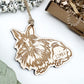 Lionhead bunny ornament