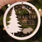 Guinea pig Christmas memorial ornament
